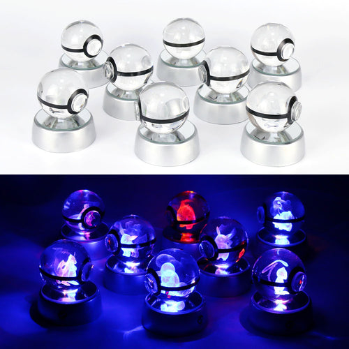 ⚡ Esferas LED Coleccionables Inspiradas en Pokémon